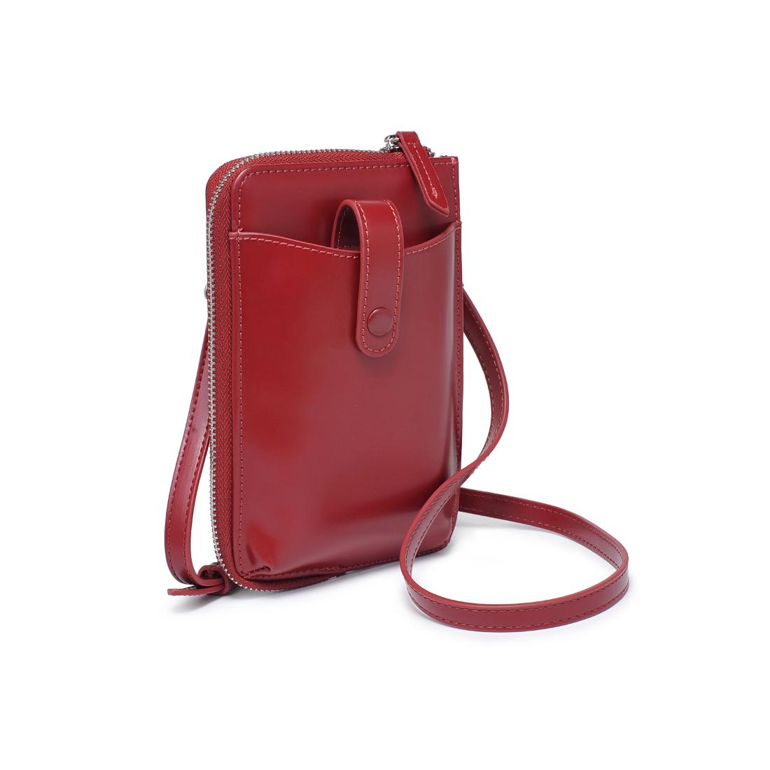 Product Image of Urban Expressions Carol Cell Phone Crossbody 840504201240 View 6 | Wine