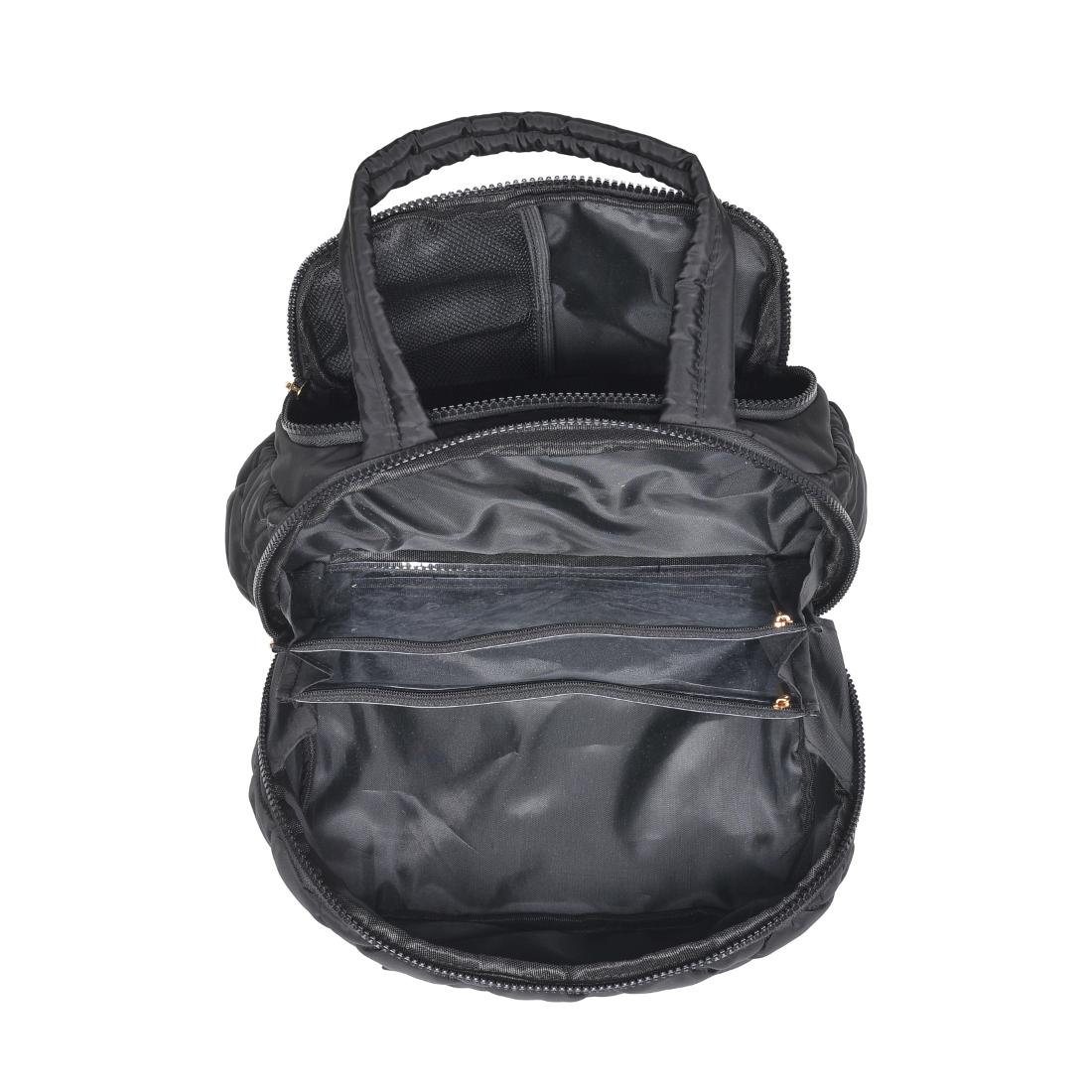 Urban Essentials Zip Me Pretty - Quilted Puffer Travel Organizer 840504201172 View 8 | Black