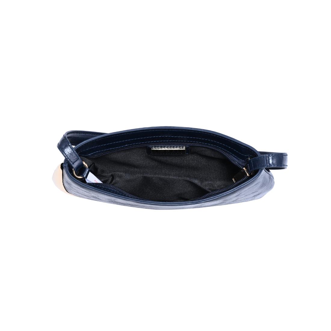 Woman wearing Navy Urban Expressions Cooper Shoulder Bag 840504205774 View 9 | Navy