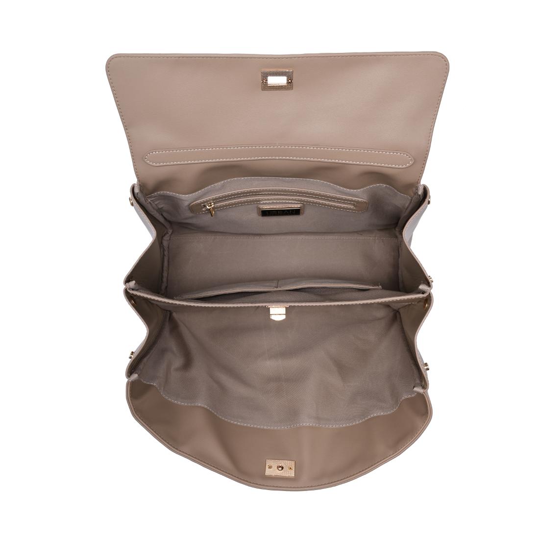 Urban Expressions Keaton Satchel 840504214714 View 4 | Taupe