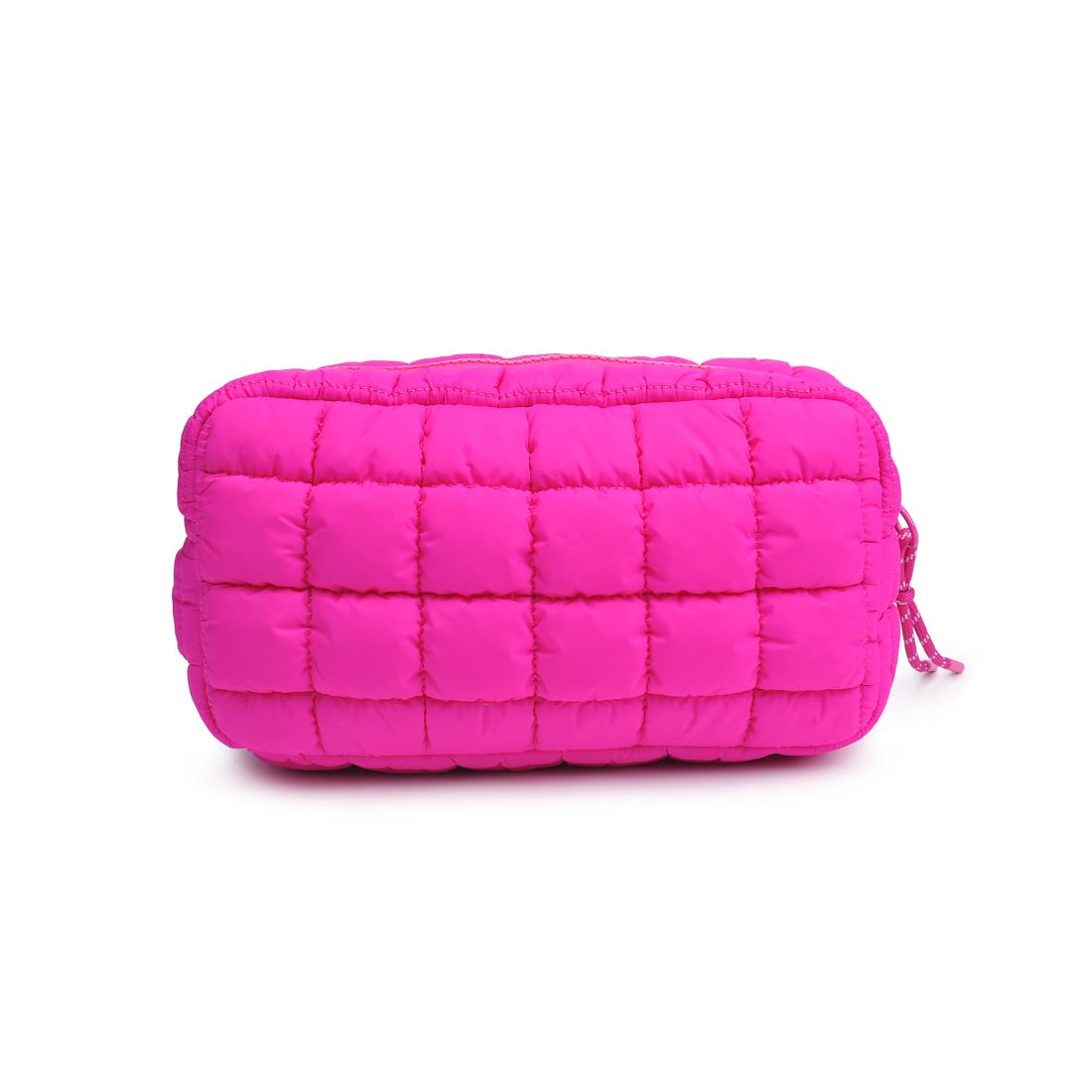 Urban Essentials Cloud Nine - Puffer Cosmetic & Travel Organizer Pouch 840611143778 View 7 | Fuchsia