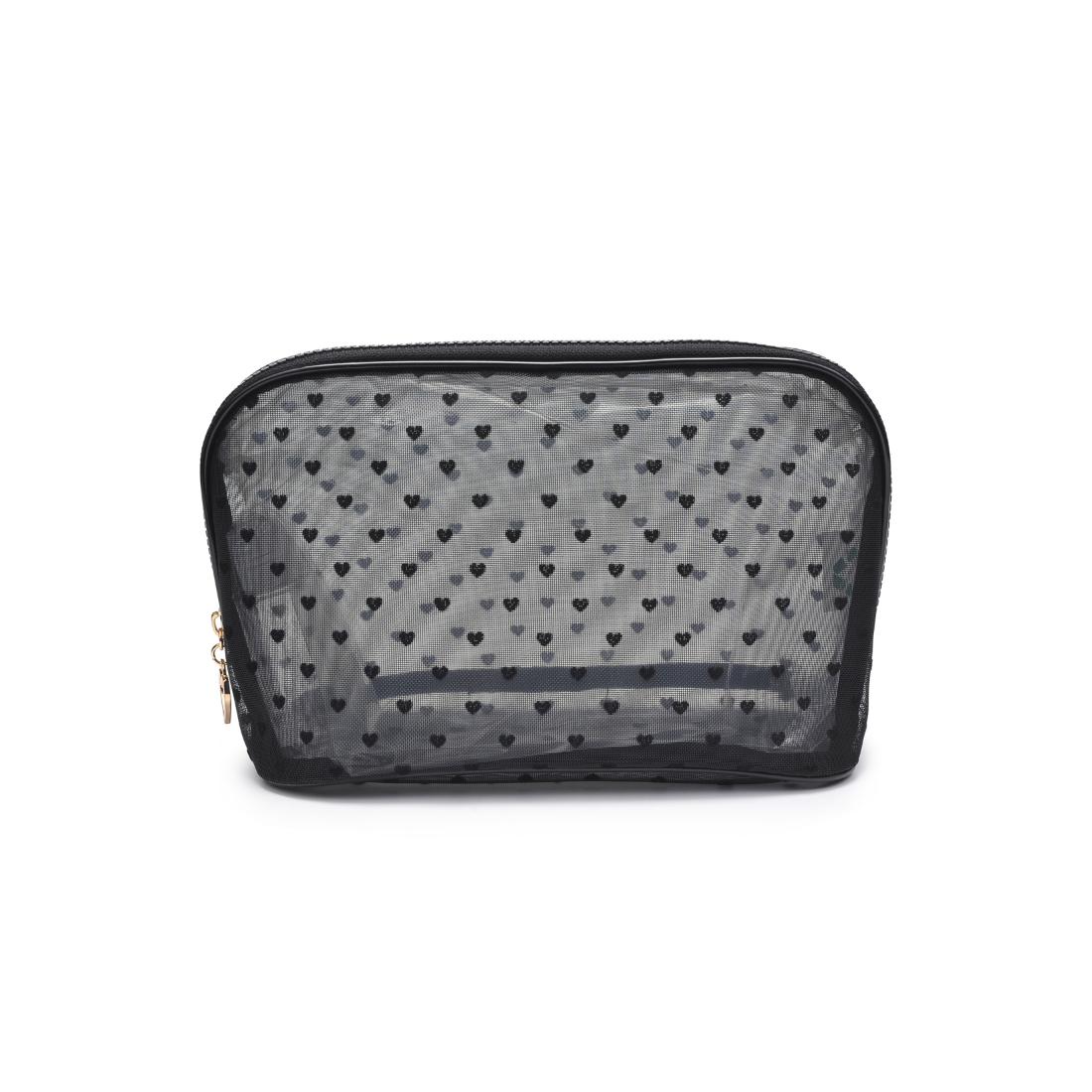 Urban Essentials Lovelace Cosmetic & Travel Organizer Dome Pouch 840611197948 View 5 | Black