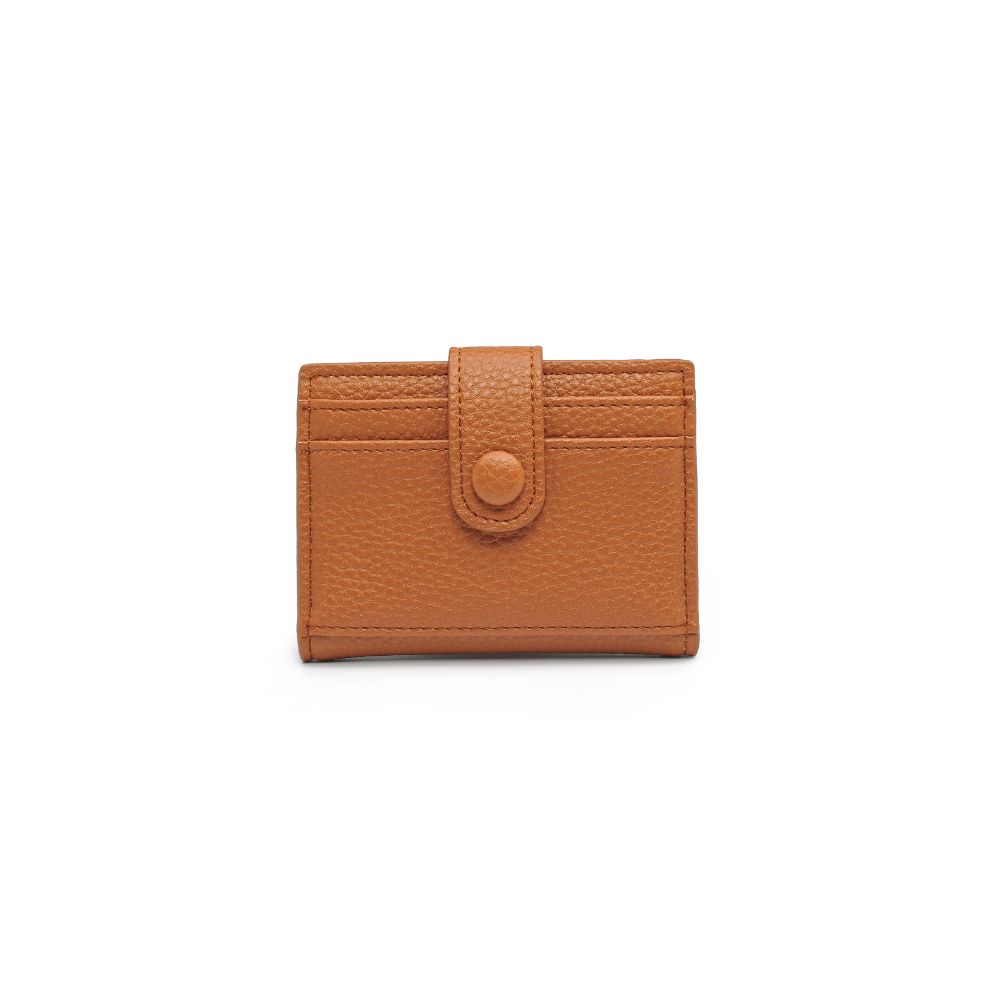 Woman wearing Tan Urban Expressions Lola Card Holder 840611164803 View 5 | Tan