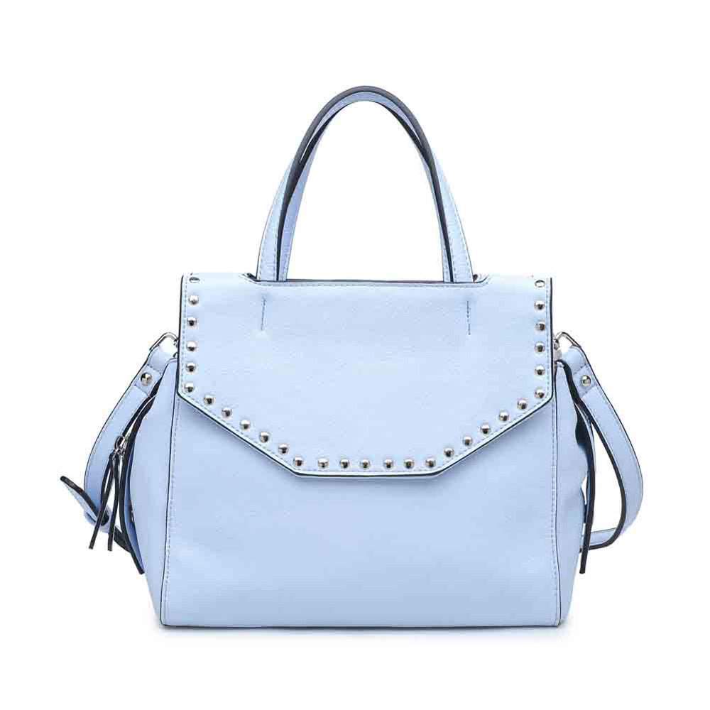 Product Image of Urban Expressions Edison Satchel NA-840611147493 View 1 | Sky Blue