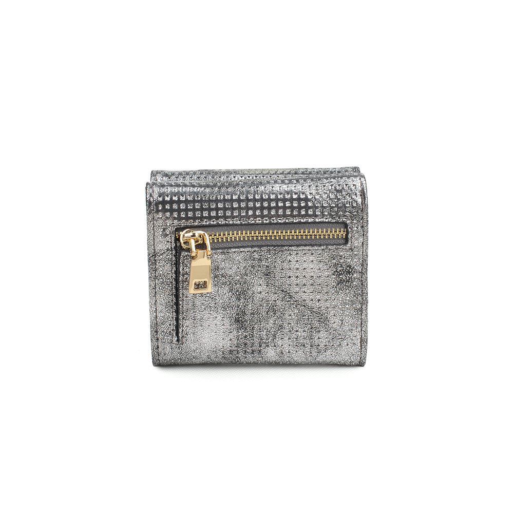 Product Image of Urban Expressions Stormi Wallet NA-840611150394 View 3 | Pewter