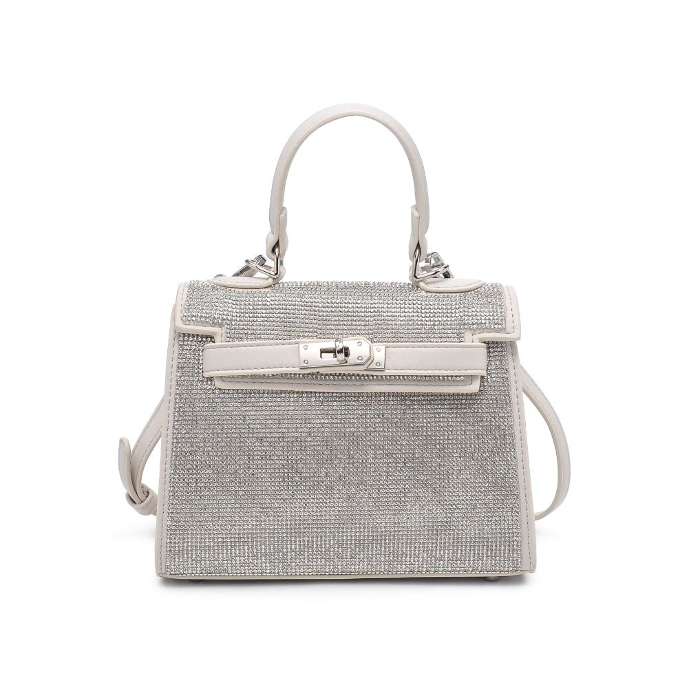 Product Image of Urban Expressions Gianna Evening Bag 840611104533 View 5 | Silver