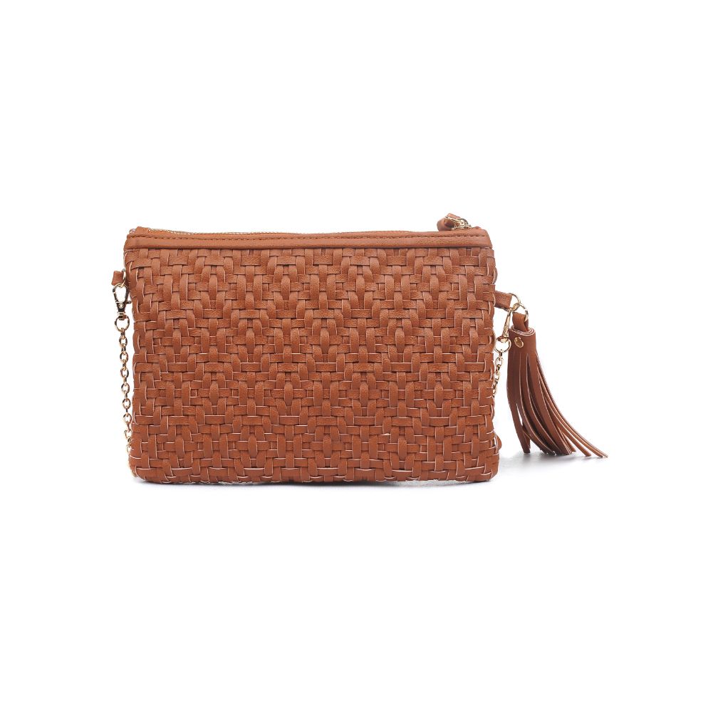 Product Image of Urban Expressions Jess Clutch 840611172495 View 7 | Tan