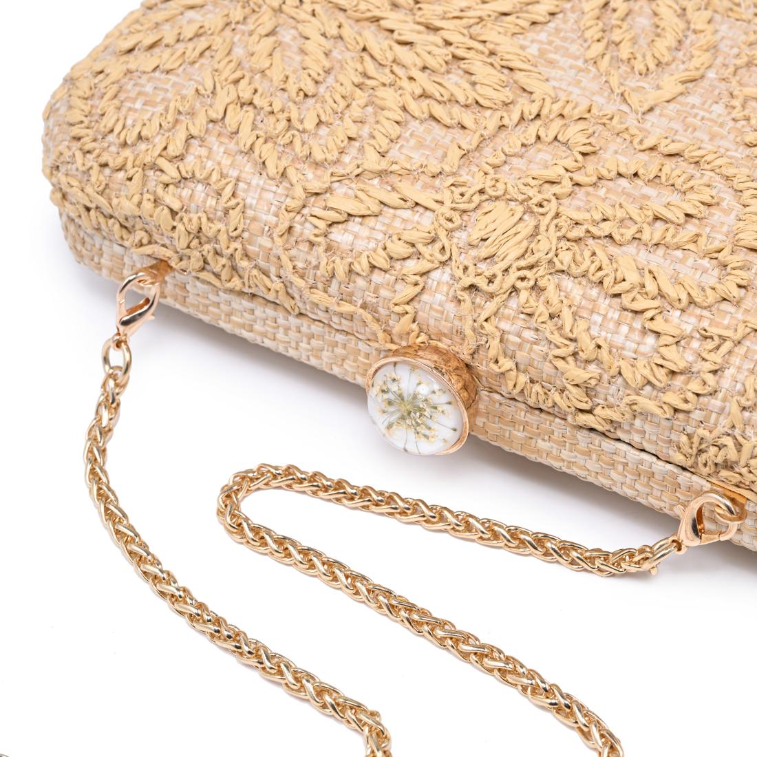 Urban Expressions Carter Evening Bag 840504204661 View 8 | Natural