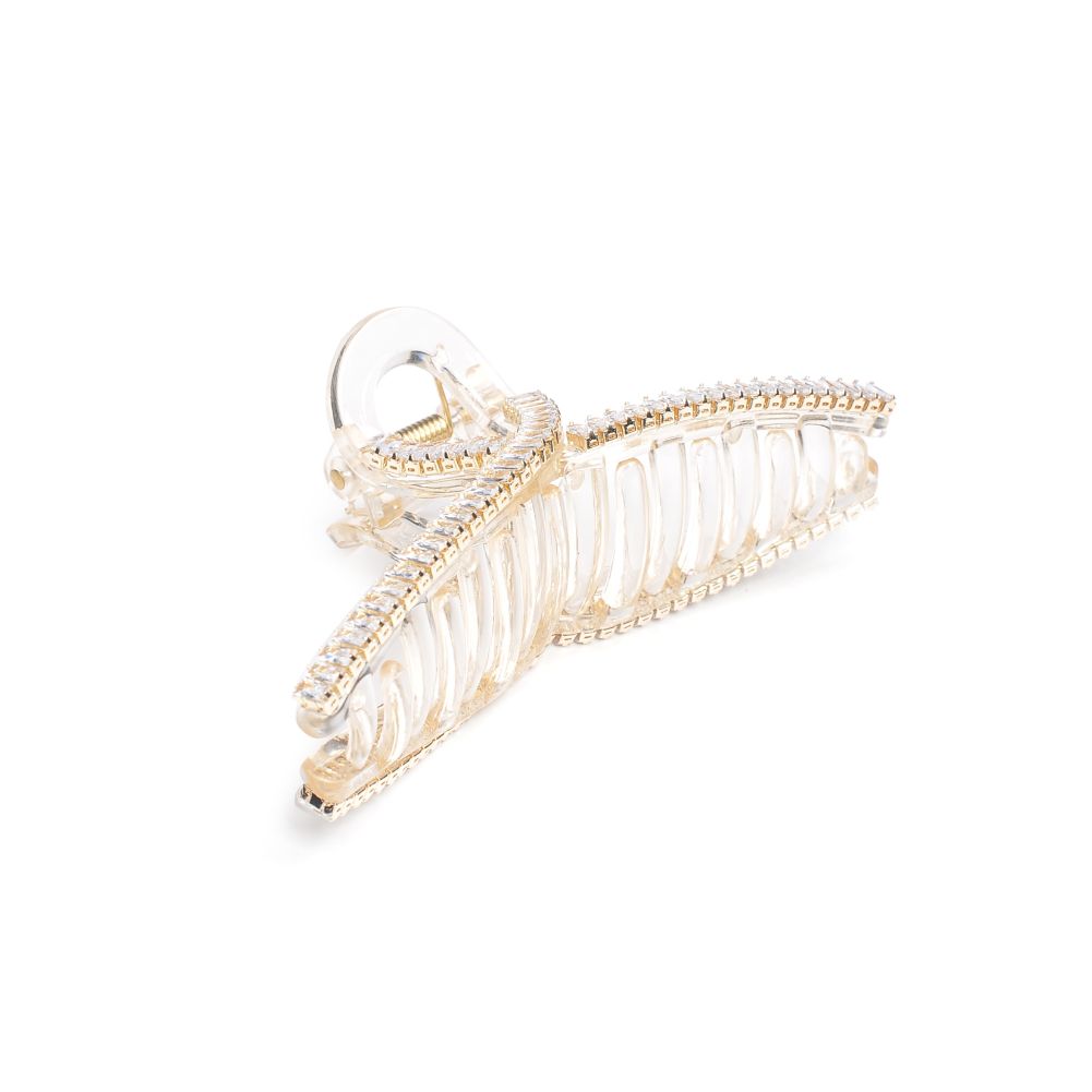 Urban Expressions Giulia Hair Claw Clip Hair Claw 818209013567 View 1 | Clear