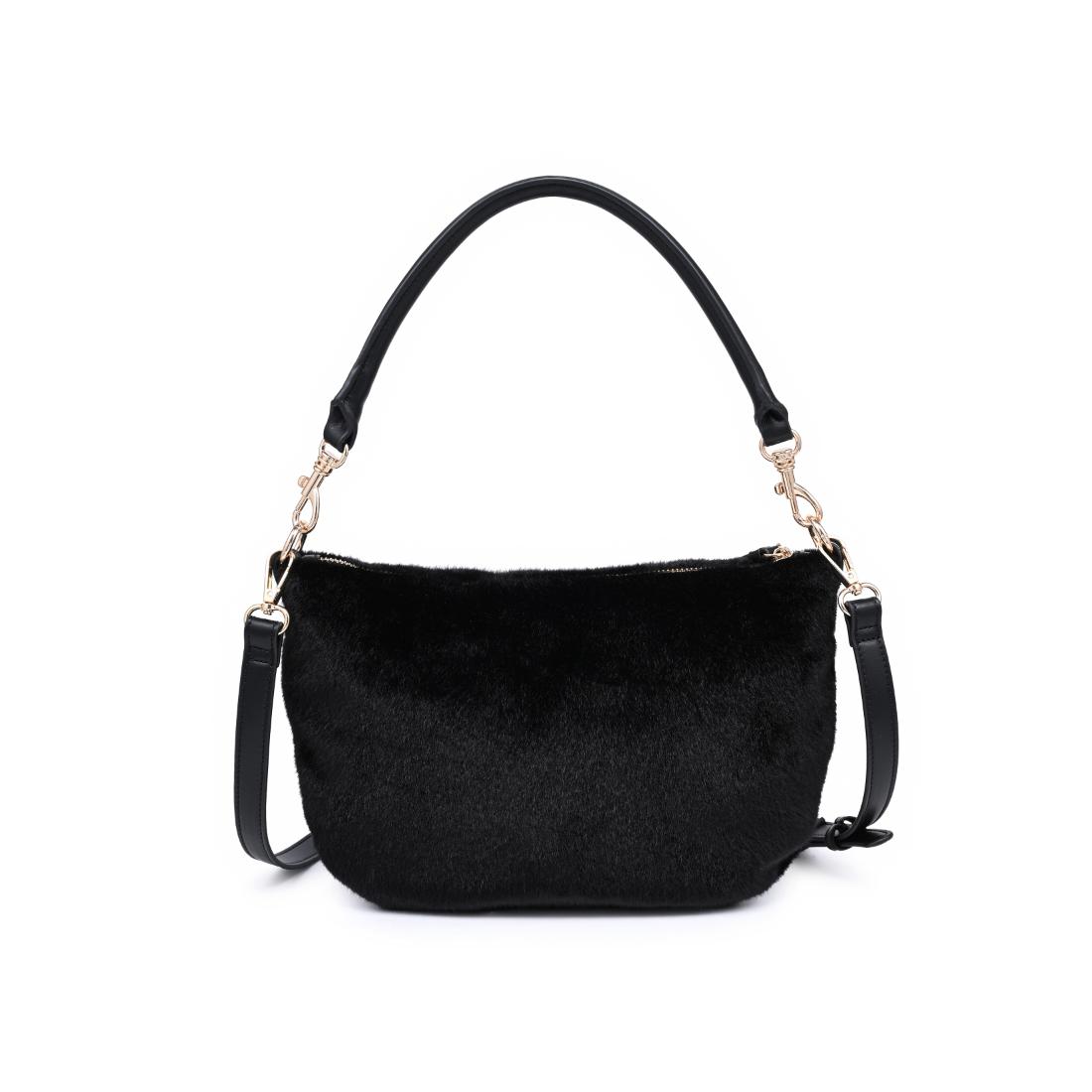Urban Expressions Jordan - Fur Crossbody 840504211836 View 7 | Black
