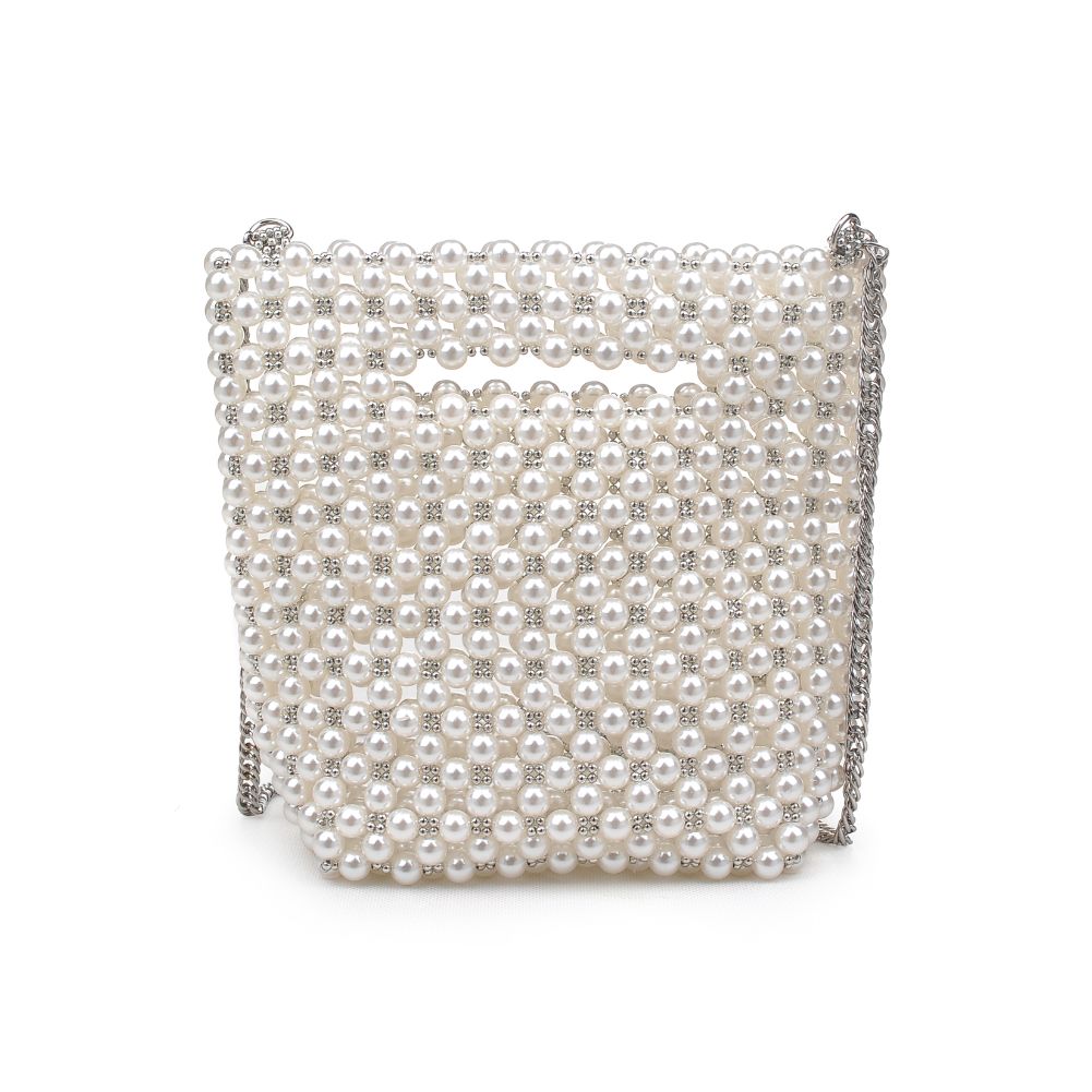 Product Image of Urban Expressions Irina Evening Bag 840611170606 View 3 | Pearl