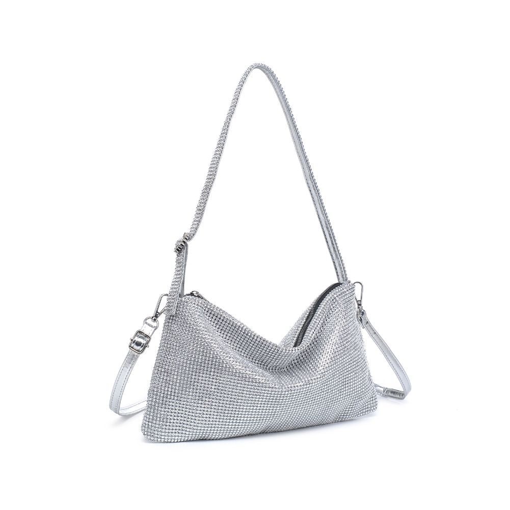 Product Image of Urban Expressions Glenda Evening Bag 840611104878 View 2 | Silver