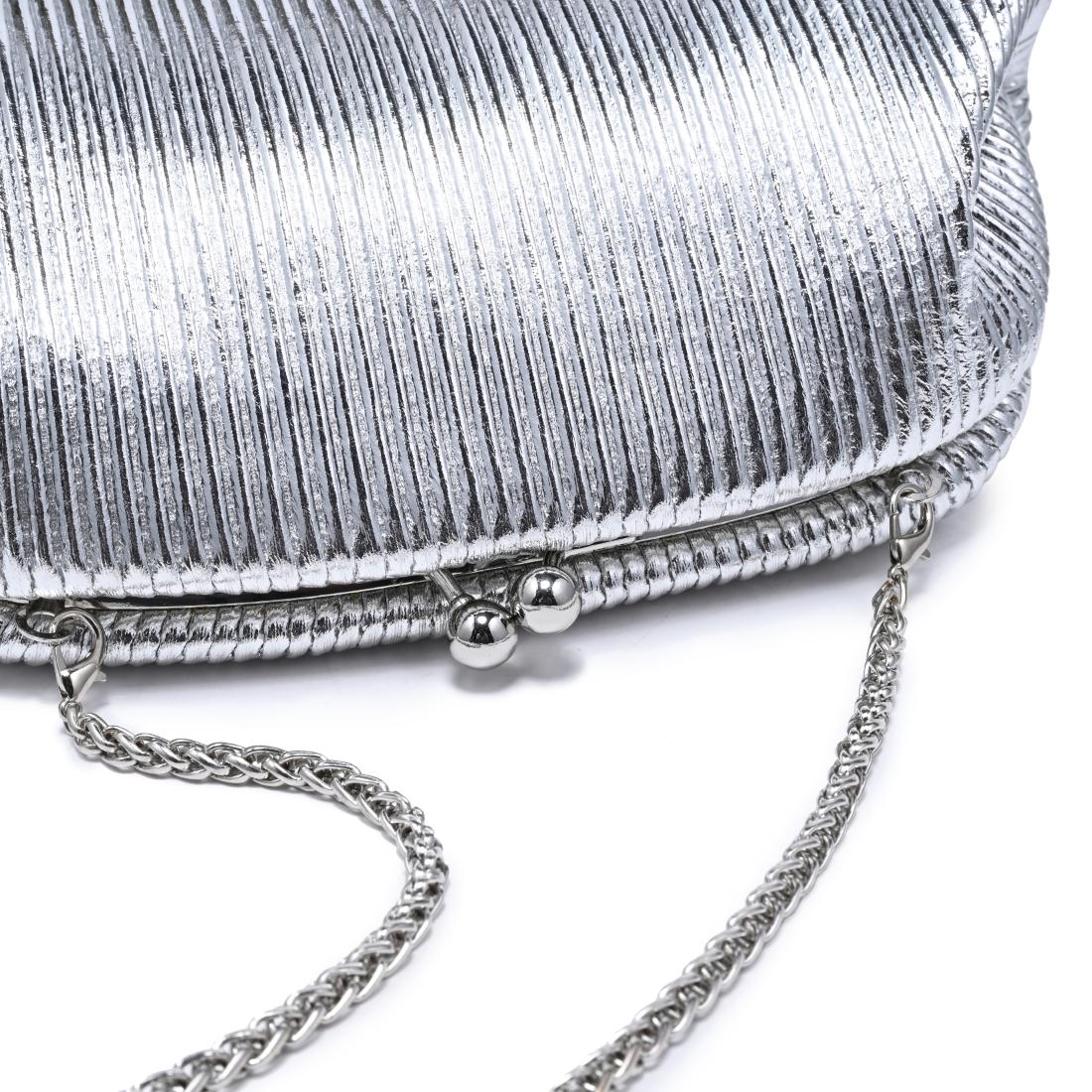 Urban Expressions Coraline Clutch 840504215025 View 8 | Silver