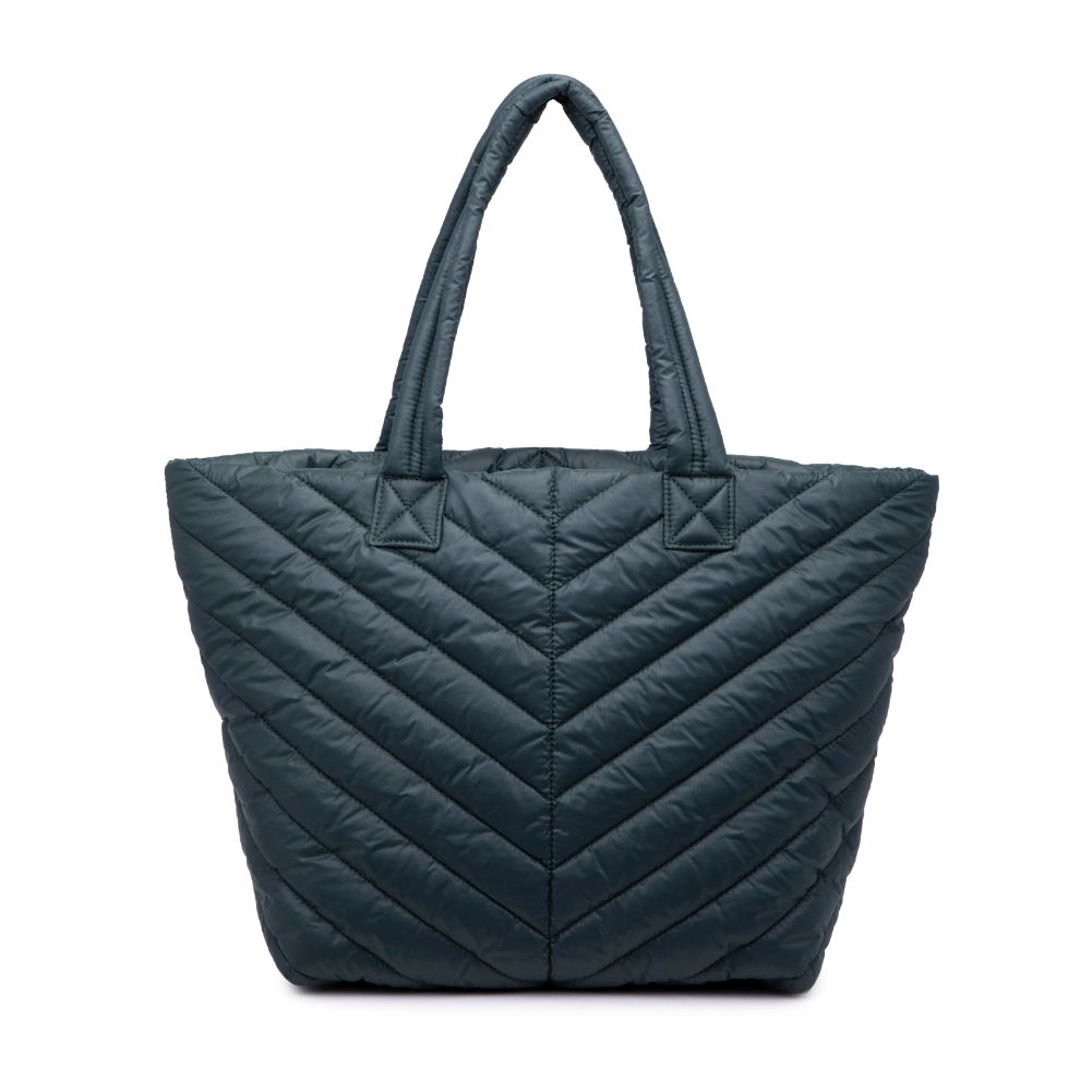 Woman wearing Olive Urban Expressions Kickoff Tote NA-840611162427 View 7 | Olive