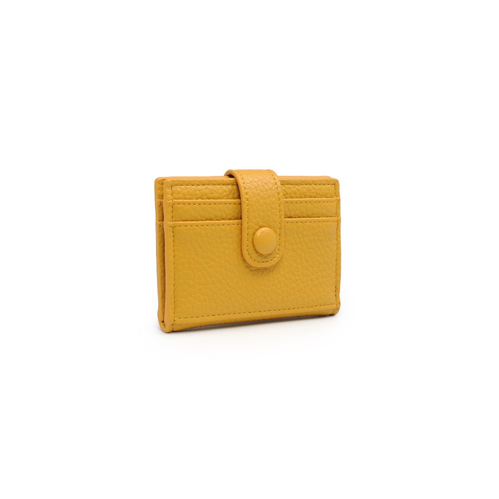 Woman wearing Mustard Urban Expressions Lola Card Holder 840611144348 View 6 | Mustard