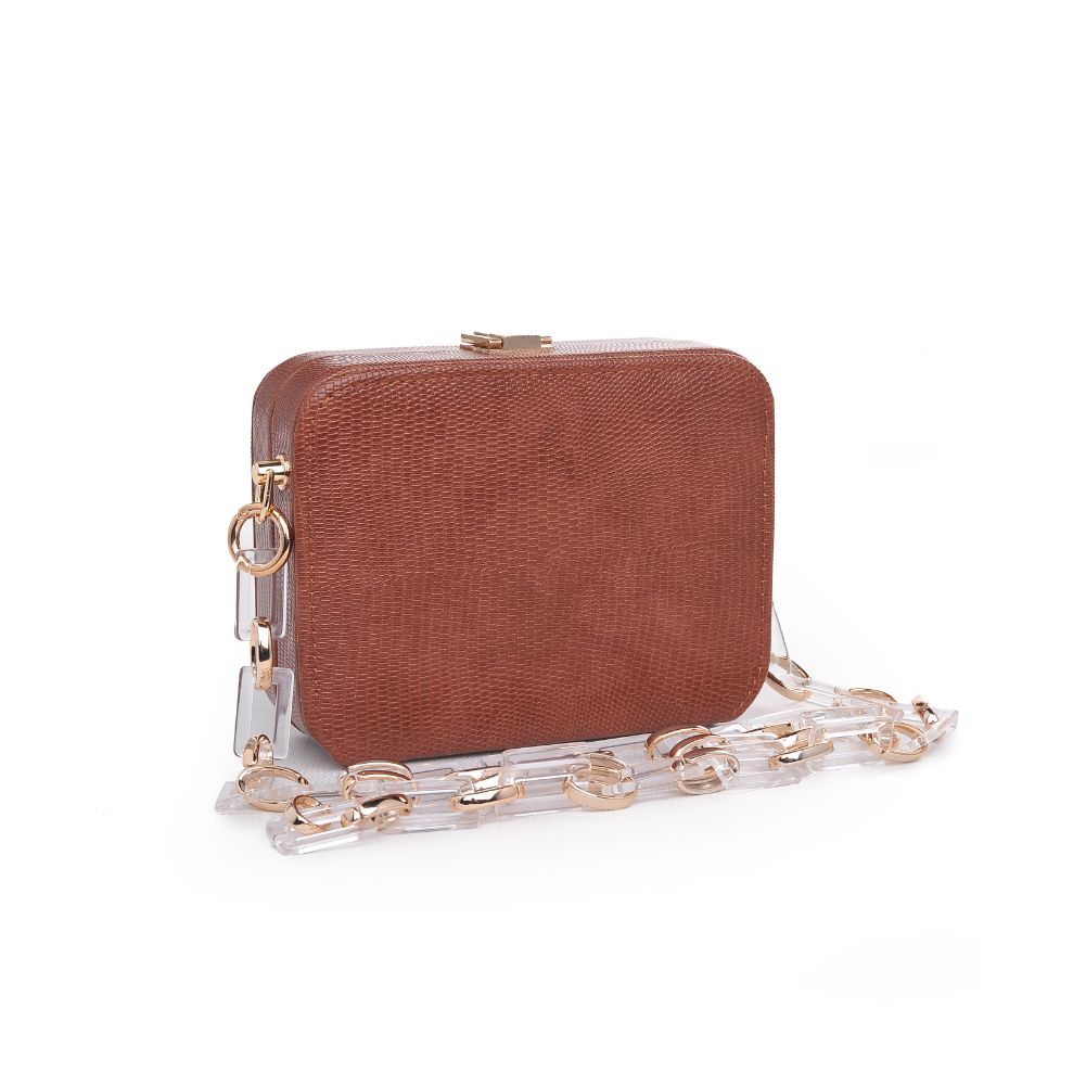 Product Image of Urban Expressions Gwen Lizard Evening Bag 840611173980 View 2 | Whisky