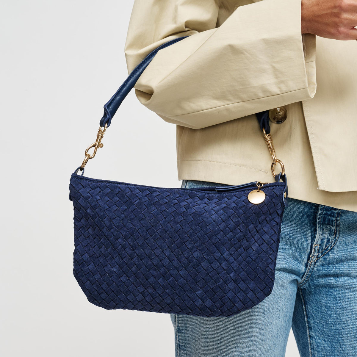 Woman wearing Midnight Urban Expressions Jordan - FS Crossbody 840504211812 View 1 | Midnight