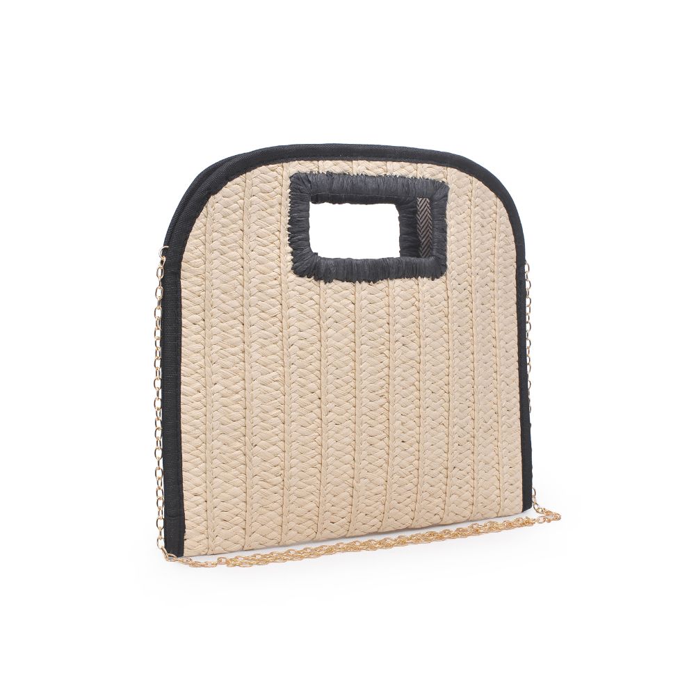 Product Image of Urban Expressions Lara Clutch 840611171924 View 2 | Beige Black