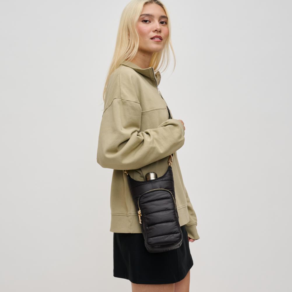 Woman wearing Black Urban Expressions Jace Crossbody 840611193537 View 1 | Black