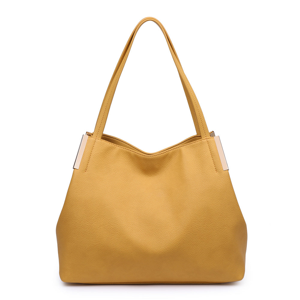 Product Image of Urban Expressions Everly Hobo NA-840611161727 View 3 | Mustard