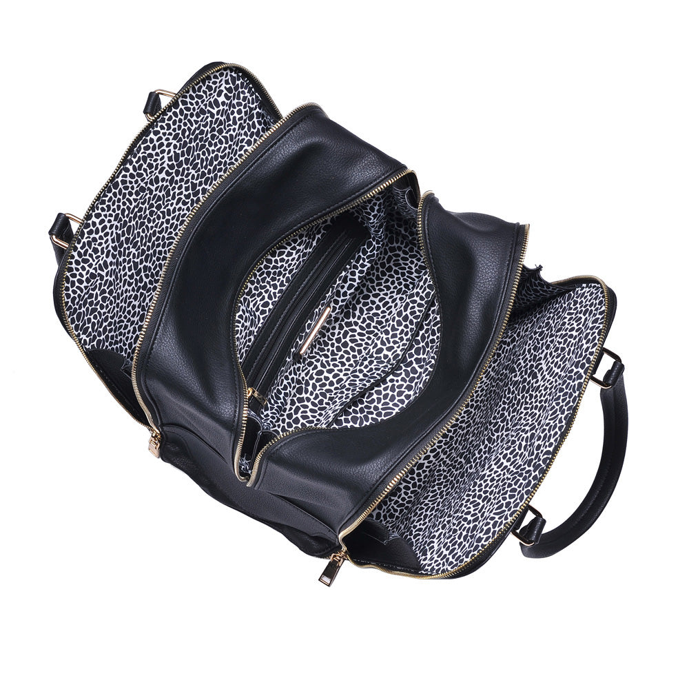 Product Image of Urban Expressions Adriana Satchel NA-840611159076 View 4 | Black