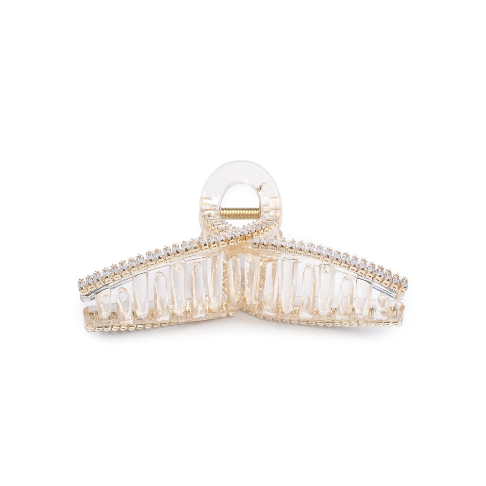 Urban Expressions Giulia Hair Claw Clip Hair Claw 818209013567 View 3 | Clear