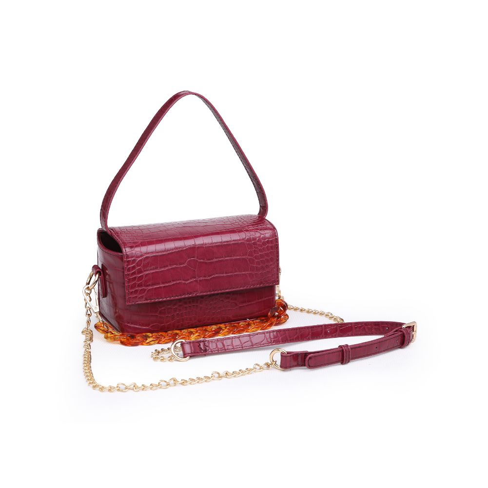 Product Image of Urban Expressions Mariah Clutch 840611165268 View 2 | Burgundy