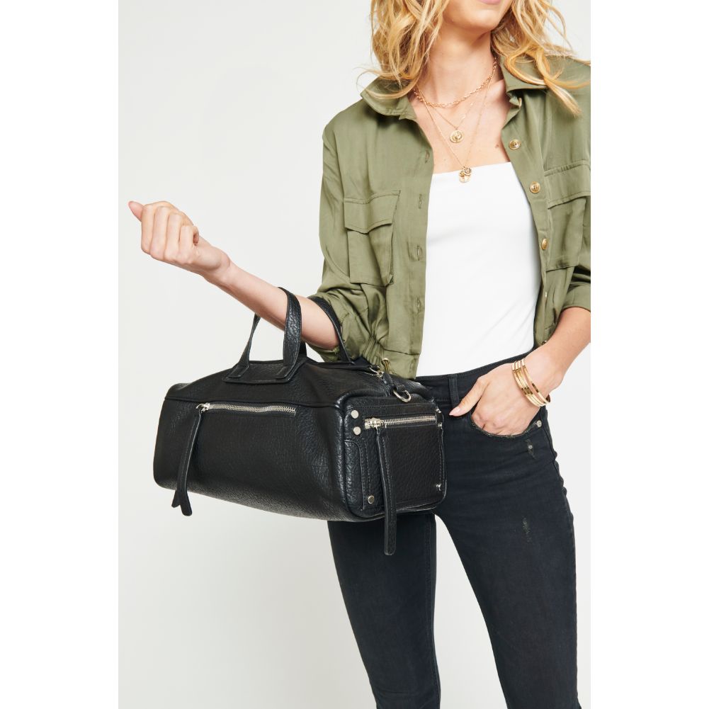 Woman wearing Black Urban Expressions Paloma Weekender NA-840611156723 View 3 | Black