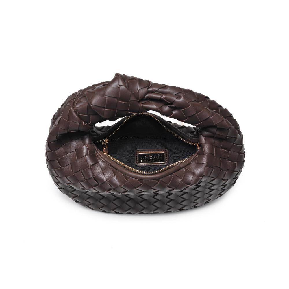 Product Image of Urban Expressions Tracy - Woven Clutch 840611192943 View 8 | Espresso