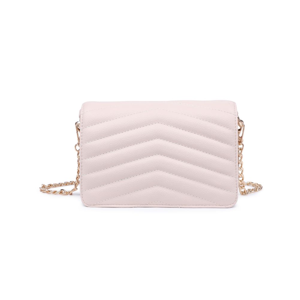 Product Image of Urban Expressions Genny - Chevron Stitch Crossbody 818209011099 View 7 | Oatmilk