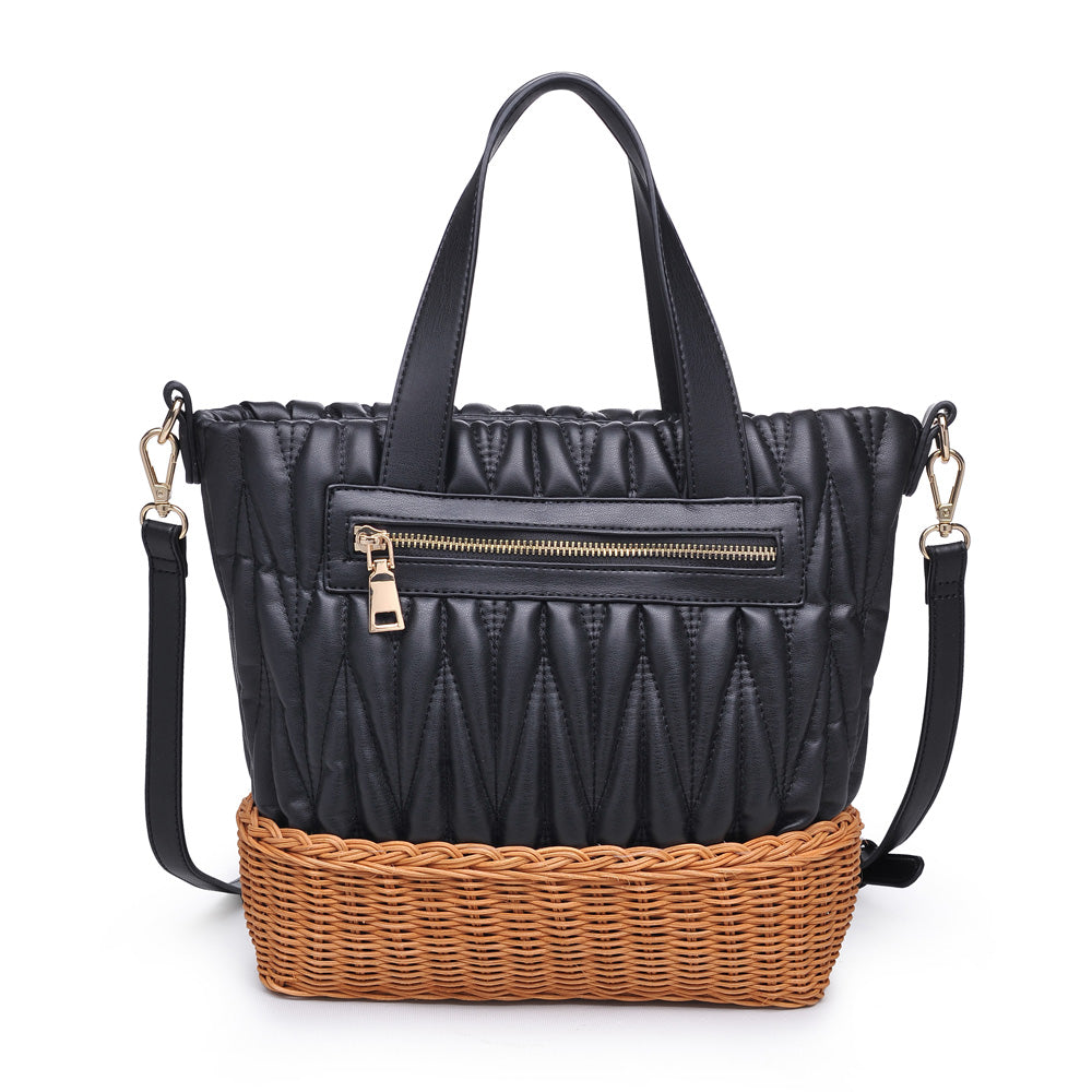 Woman wearing Black Urban Expressions Esperanza Tote NA-840611158734 View 7 | Black