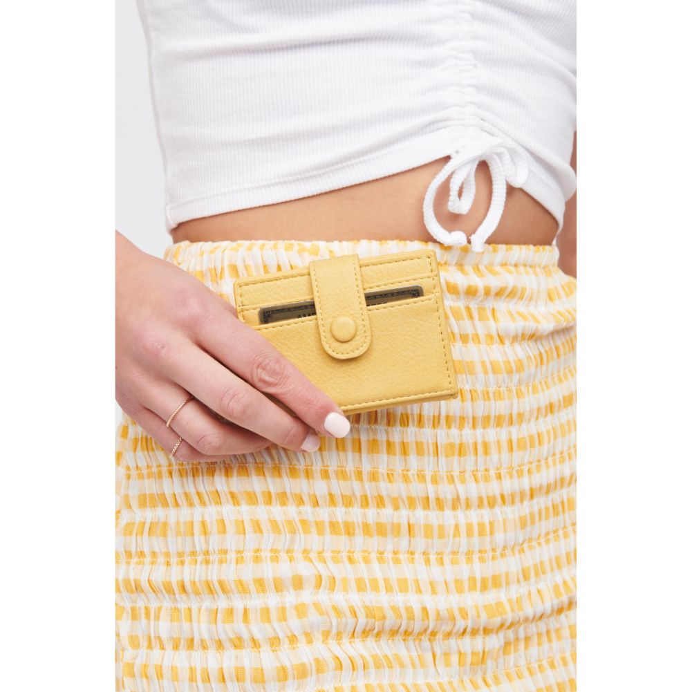 Woman wearing Buttercup Urban Expressions Lola Card Holder 818209018265 View 1 | Buttercup
