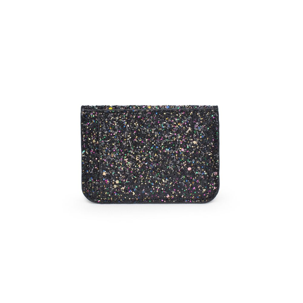 Product Image of Urban Expressions Fifi Confetti Card Holder NA-840611164834 View 3 | Black Multi