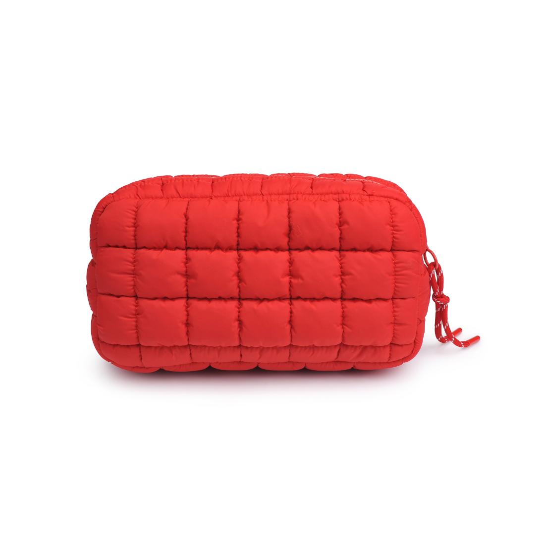 Urban Essentials Cloud Nine - Puffer Cosmetic & Travel Organizer Pouch 840611143815 View 7 | Red