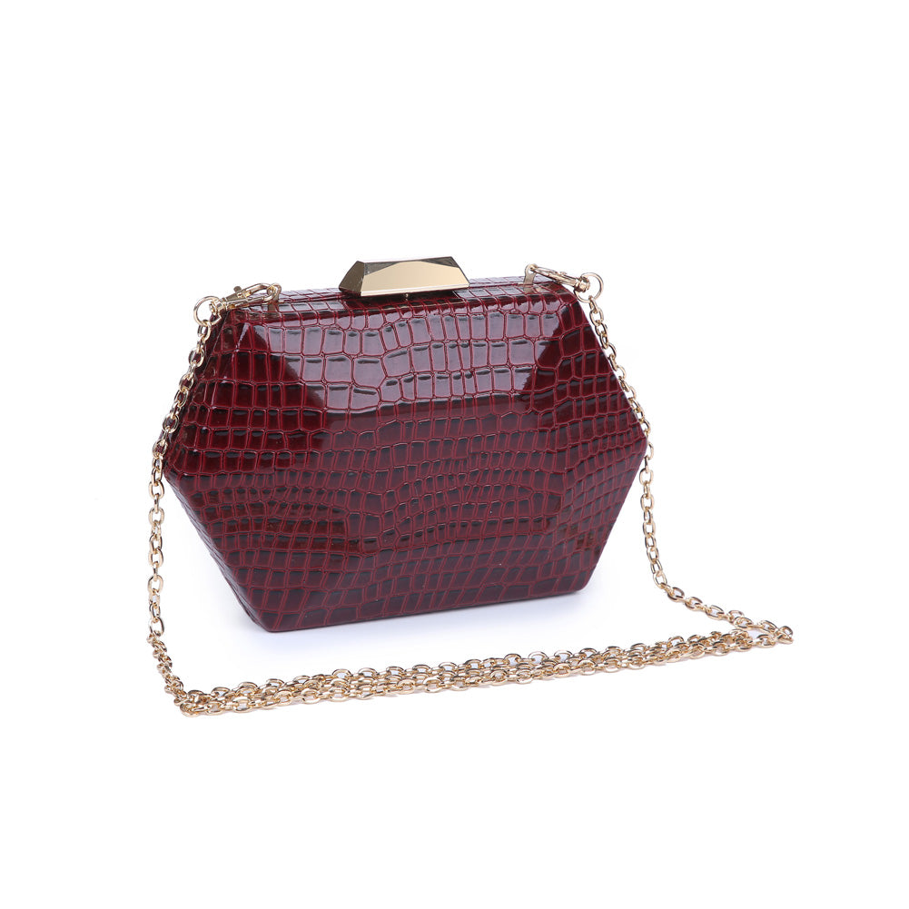 Product Image of Urban Expressions Clarity Evening Bag NA-840611157058 View 2 | Burgundy