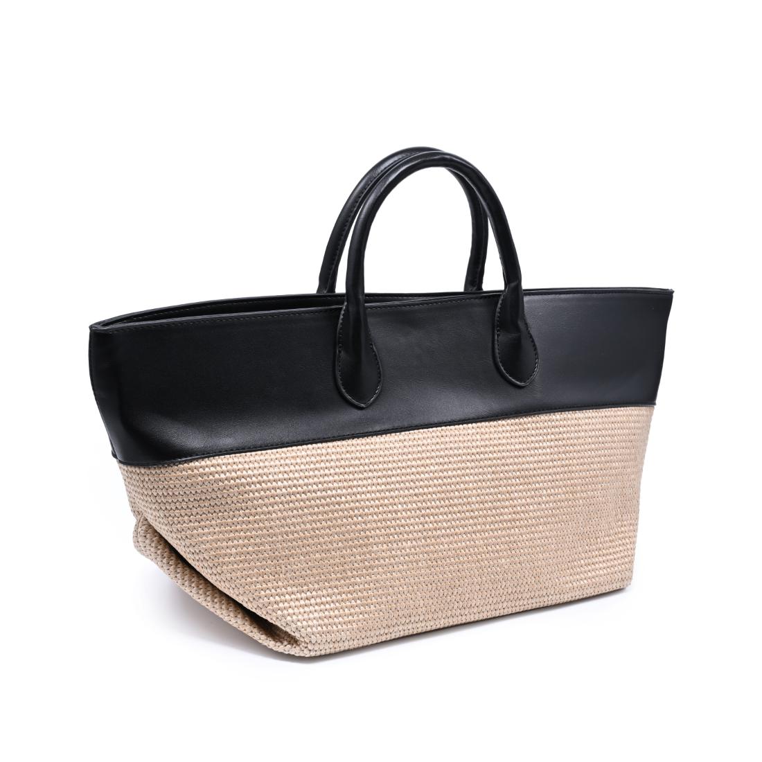 Urban Expressions Kingston Tote 840504205675 View 6 | Natural Black