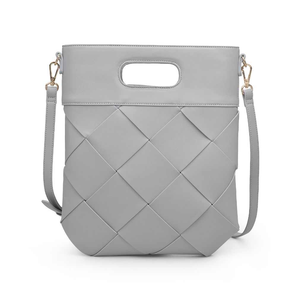 Product Image of Urban Expressions Rosie Crossbody 840611172426 View 3 | Grey