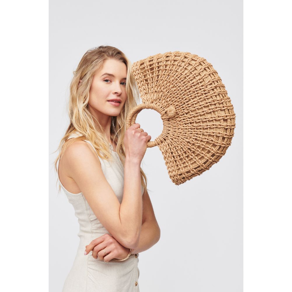 Woman wearing Natural Urban Expressions Rhodes Top Handle 840611100184 View 4 | Natural