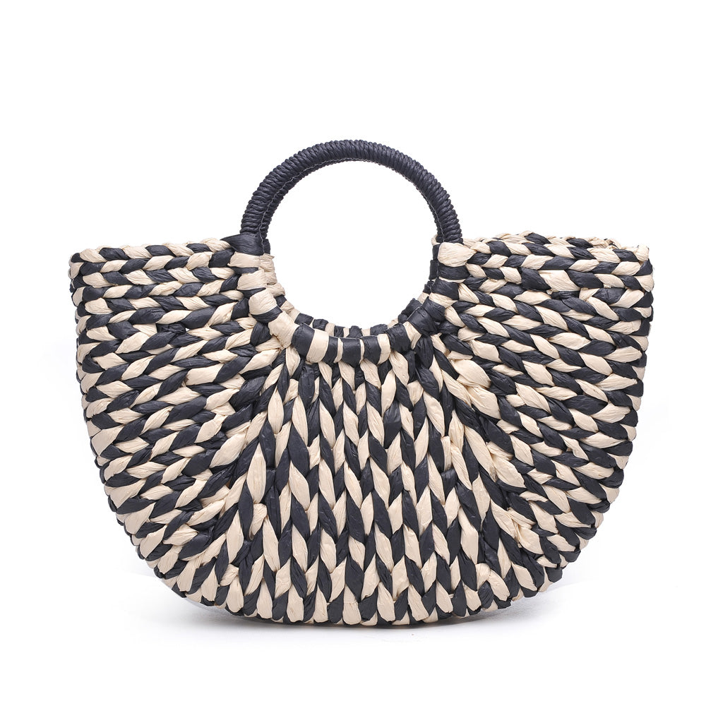 Product Image of Urban Expressions St. Barts Satchel NA-840611162120 View 1 | Black White
