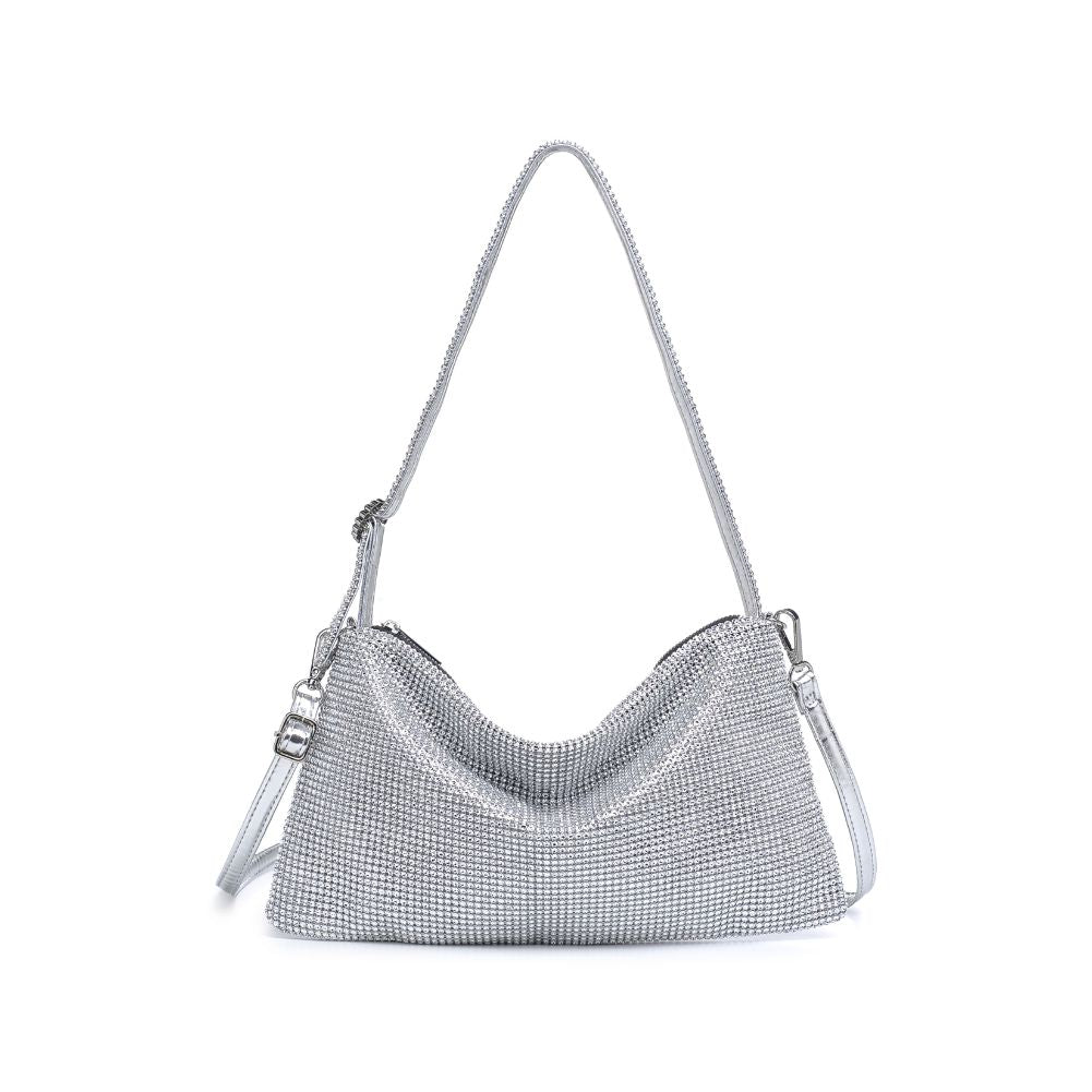 Product Image of Urban Expressions Glenda Evening Bag 840611104878 View 1 | Silver