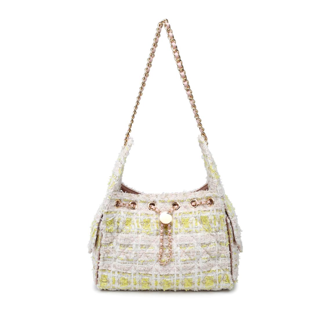 Woman wearing Pink Multi Urban Expressions Paisely Shoulder Bag 840504208485 View 5 | Pink Multi