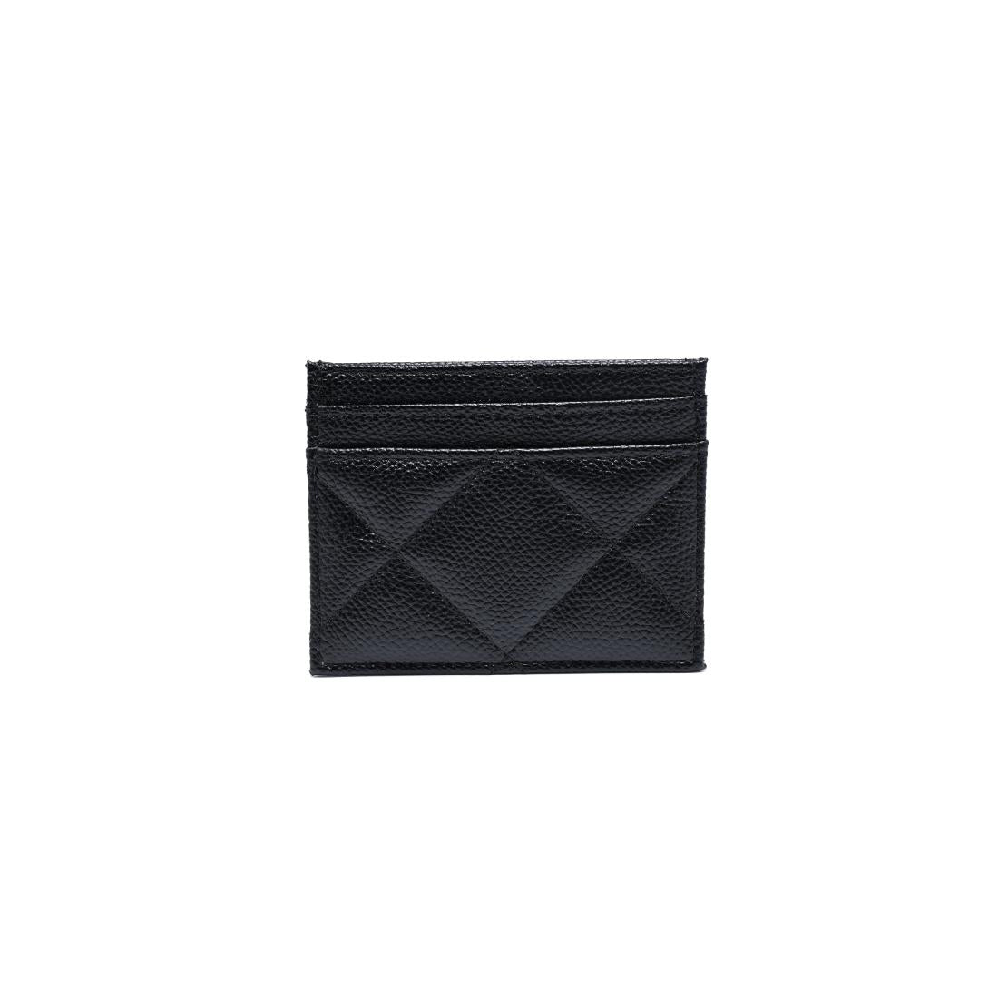 Woman wearing Black Urban Expressions Lainey Card Holder 840504203893 View 5 | Black