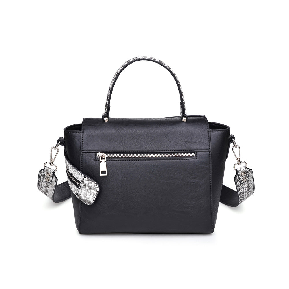 Product Image of Urban Expressions Paloma Satchel 840611153906 View 3 | Black
