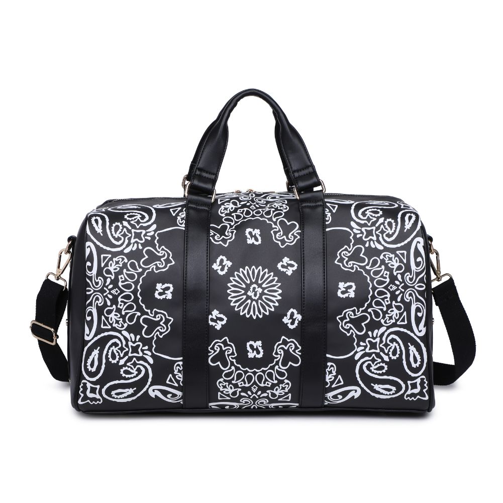 Product Image of Urban Expressions Domenica Weekender 840611186591 View 7 | Black