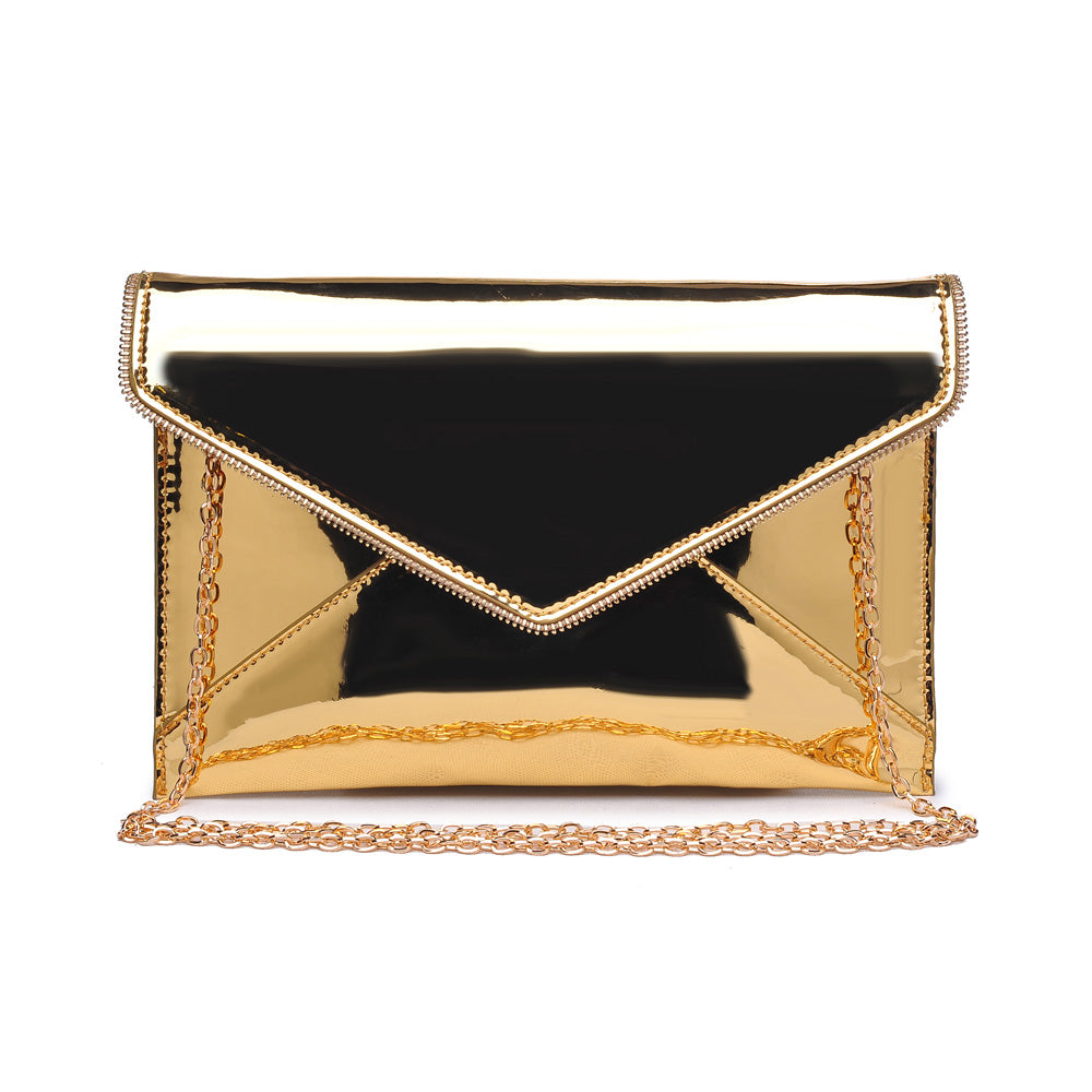 Product Image of Urban Expressions Ringo Clutch 840611134745 View 1 | Gold