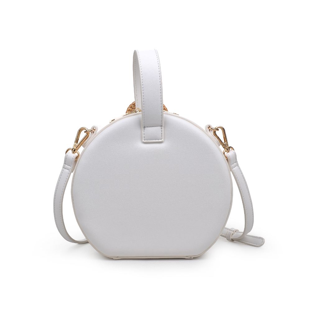Product Image of Urban Expressions Millie Crossbody 840611169075 View 3 | White
