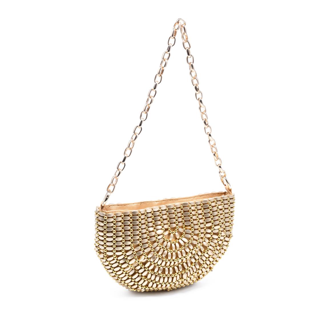 Urban Expressions Rowan Evening Bag 840504204579 View 6 | Gold