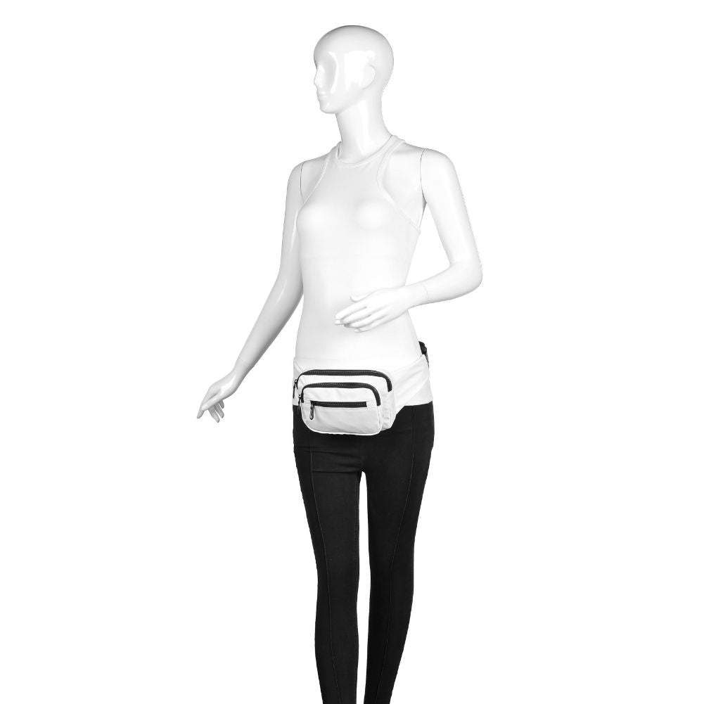 Product Image of Urban Expressions Pacific Belt Bag 840611176783 View 5 | White