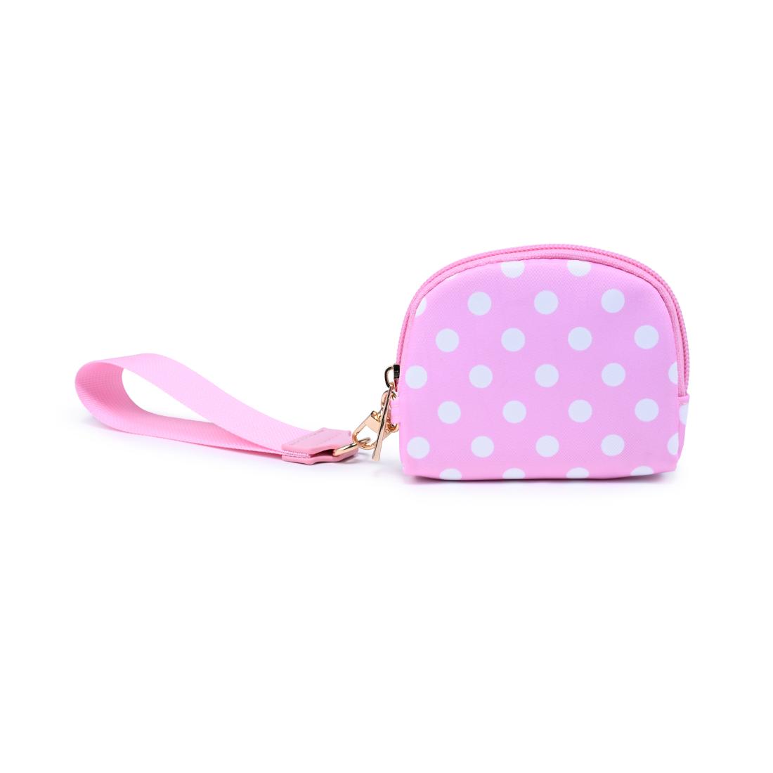Urban Expressions Link & Carry - Polka Dot Wristlet 840504202728 View 6 | Pink