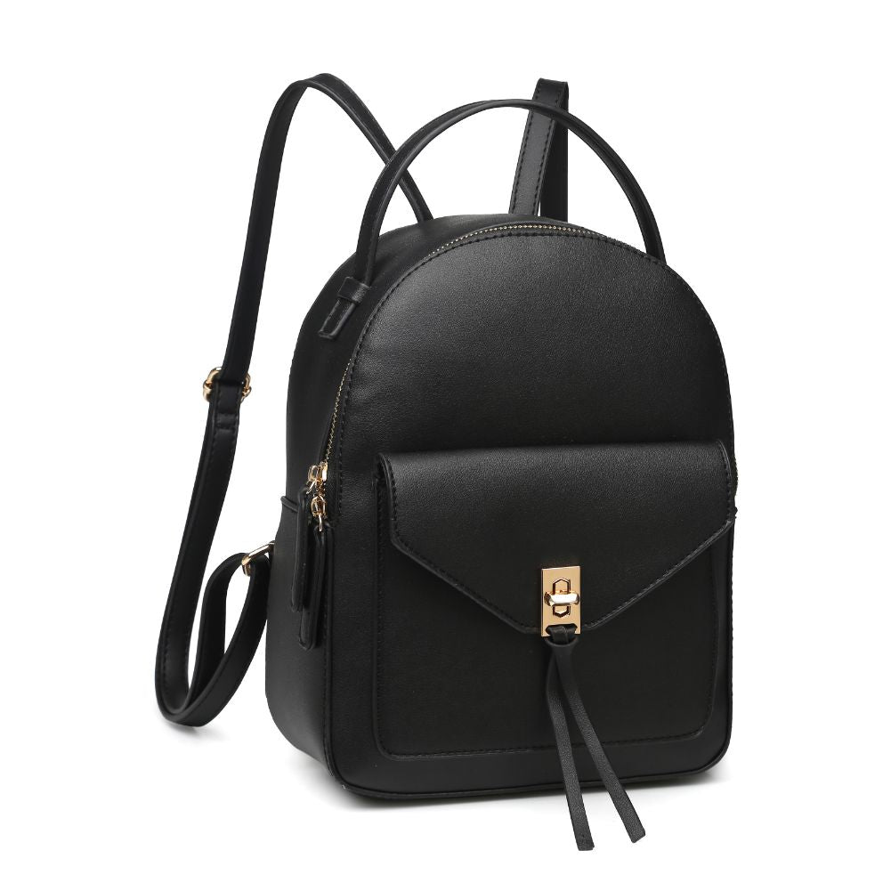 Product Image of Urban Expressions Gemma Backpack 840611165602 View 2 | Black